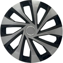 FRWY Citroen Araçlar Için Uyumlu Universal 16" Inç 4 Adet 1 Takım Jant Kapağı 037