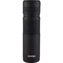 Thermal Bardaklı Çelik Termos 740 ml Siyah