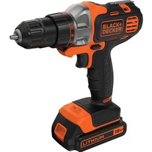 + Decker MT218KB-QW Çift Akülü Vidalama Multievo, Çok Renkli, 18 VOLT/1.5AH Li/ıon
