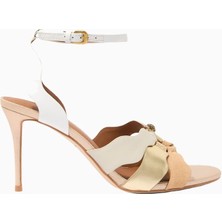 Kurt Geiger Sun Wave %100 Deri Lüks Tasarın Kadın Sandalet