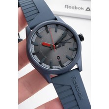 Reebok Silikon Kordon 50 mt Suya Dayanıklı Spor Kasa 2 Yıl Garantili Erkek Kol Saati RV.BK.G4S