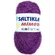 Aydogan's 1 Adet Mimoza Kristal Işıltılı Şal Patik Yelek Ipi 86