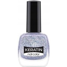 Rose Keratin Nail Color Glitter NO:412 - Oje