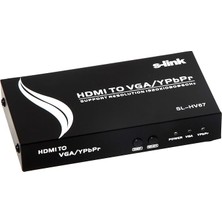 SL-HV67 HDMI To Vga+Ypbpr Çevirici (11529)