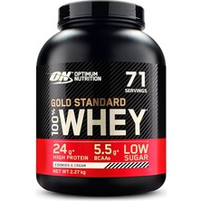Optimum Nutrition 100% Whey Gold Standard Kurabiye ve Krema Aromalı 2.27KG 71 Servis