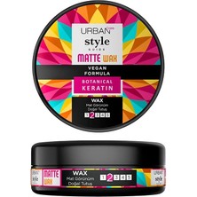 Care Style Guide Doğal ve Mat Görünüm Sağlayan Esnek Tutuşlu Wax 100 Ml- Vegan