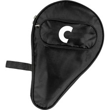 Table Tennis Racket Cover Masa Tenisi Raketi Kılıfı Çantası Siyah (Black)