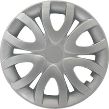 FRWY Citroen Araçlar Için Uyumlu Universal 15" Inç 4 Adet 1 Takım Jant Kapağı 034