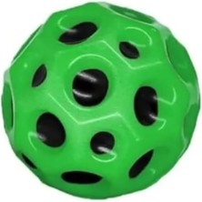 Ball (Yükseğe Zıplayan Top) - 7 cm - Süper Eğlenceli Uzay Topu - Space - Bouncy Ball - Yesıl