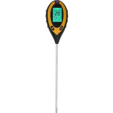 Toprak Test Kiti 4'ü 1 Arada Toprak Test Cihazı Dijital Nem Işığı ve Metre, Kapalı/dış Mekan Bitkileri Bakımı Toprak Sensörü