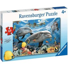 95933 Yunuslar Puzzle, 60 Parça, Çok Renkli