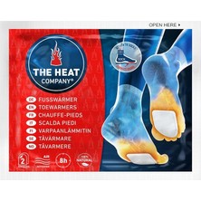Heat Company Ayak Isıtıcı | 8 Saat Sıcak Ayaklar | Tüm Ayakkabı | Ekstra Ince – Kullanımı Rahat |% 100 Doğal | Kendinden Yapışkanlı | 5 Çift Ürün Içerir.(Başlık)