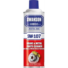 Swanson Works Fren Disk ve Balata Nel Metal Temizleme Sprey 500 ml