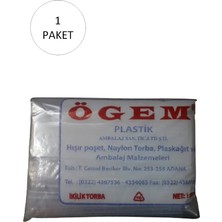 Aydogan's Bakkaliye Naylon Torba Ikilik 22X36 cm 1 kg 1 Paket (Takriben 195 Adet)