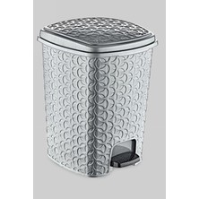 Aydogan's Rattan Star Pedallı Çöp Kovası 35  Lt. ROYALEKS-E249