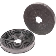 2li Davlumbaz Karbon Filtresi 16CM Çap, Silverline, Lanova, Esty,kumtel ile Uyumlu