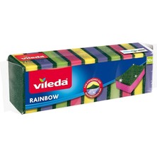 Ekonomik Bulaşık Süngeri, 10'lu Ekonomik Paket, Rainbow