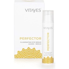Perfector Göz Çevresi Serumu, Peptit Kompleks Serum, Göz Altı Torbaları ve Mor Halkalar Anında Canlandırıcı Kırışıklık Karşıtı, Yoğun Nemlendirici, Göz Altına Işıltı Verici - 15 ml
