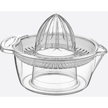 Home Şeffaf Kristal Limon Sıkacağı, Narenciye ve Portakal Sıkma Aparatı, Dayanıklı ve Şık Tasarım, Mutfakta Kolay Kullanım Için Ideal