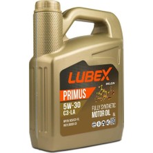 Primus C3-La 5W/30 5 Lt Tam Sentetik Partiküllü Motor Yağı