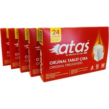 Bbq Mangal Kömür Tutuşturucu Tablet Çıra 5'li Paket