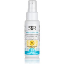 On EARTH%100 Doğal ve Organik Içerikli Mineral Güneş Koruyucu Krem Vegan 50+ Spf/pa ++++ Suya Dayanıklı 50 ml