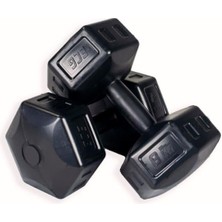 16 kg Vinyl Dambıl Seti 8 kg x 2 Adet Toplam 16 kg