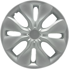 FRWY Citroen Araçlar Için Uyumlu Universal 15" Inç 4 Adet 1 Takım Jant Kapağı 032