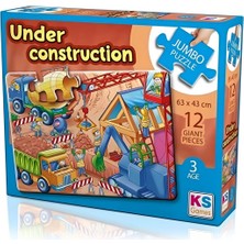 Vera Vtc Nessiworld Under Construction Jumbo 12 Parça Puzzle 965874