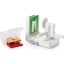 - Good Grips Sebze Kesicisi/spiral Kesici Çok Renkli Paslanmaz Çelik Bıçaklar (Beyaz, Yeşil, Turuncu, Kırmızı), 20 x 13 x 20 cm