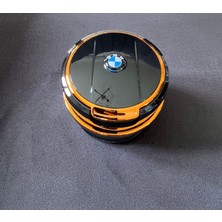 Abas Bmw Logolu Mavi Işıklı Porselen Küllük