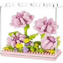 Savarga P2504 Pembe Papatya Model 183 Parça Block Oyuncak