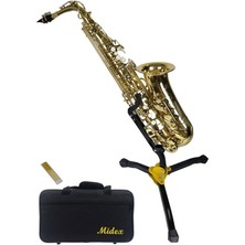 SF-8000ST Standlı Profesyonel Alto Saksafon (Stand Çanta ve Aksesuar Dahil (Mib)