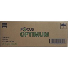 Optimum Z Katlı Havlu 12 * 200
