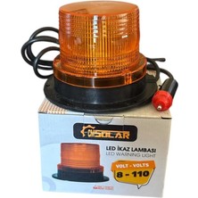 Çakarlı LED Ikaz Lambası - 8-10 Volt