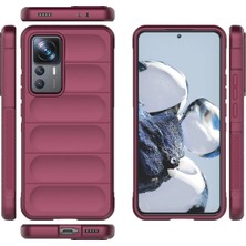 Vera Vtc  Xiaomi Mi 12T Pro Kılıf Optimum Silikon - Bordo 965874
