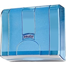 Z Katlı Kağıt Havlu Dispenseri Şeffaf Mavi 3570-1