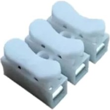 Vidasız Yaylı Klemens 3'lü 3 Pinli Yaylı Klemens 50 Adet