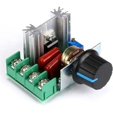 220V 2000W Scr Barındıran Hız Kontrolü Dimmer Motor Kontrolü
