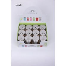 Aydogan's Cam Baharatlık Demir Kapaklı 1 Adet ROYALEKS-MTR-2203-06