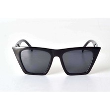 Aydogan's Mat Siyah Çerçeveli Unisex Güneş Gözlüğü - Moda Gözlük