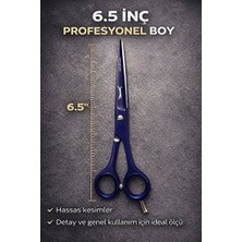 Sarah Profesyonel 6.5 Inç Saç Kesim Makası Paslanmaz Çelik Kuaför & Berber Makası