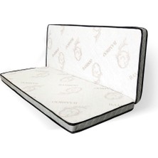 Hemnes Uyumlu Katlanır Ortopedik Bamboo Sünger Yatak 160X200