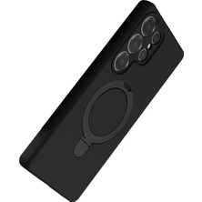 Vera Vtc  Samsung Galaxy S24 Ultra Regal Magsafe Standlı Kapak - Siyah 965874