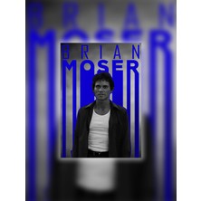 Tugo A4 Boyutunda Metal Brian Moser Tablosu