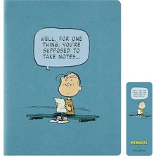 Özel Seri Peanuts Linus Çizgili Cahier Not Defteri Xl Boy