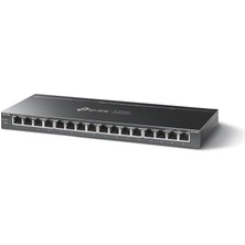 TL-SG116P, 16-Port Gigabit Desktop Switch With 16-Port Poe+