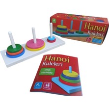 Doğal Seramik Hamuru Hanoi Kulesi, Hanoyi Kuleleri, Hanovi Kulesi Kuleleri Towers Ilkokul Ortaokul Akıl Zeka Oyunu