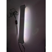 Shark Akvaryum Aydınlatma Sistemleri 45 cm ( 50-55 cm uyumlu ) Fullspectrum 4 Renk, 4sıra Osram Marka Ledli