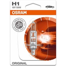Orijinal H1, Halojen Far Ampulü, 64150-01B, 12V, Tekli Blister (1 Adet)